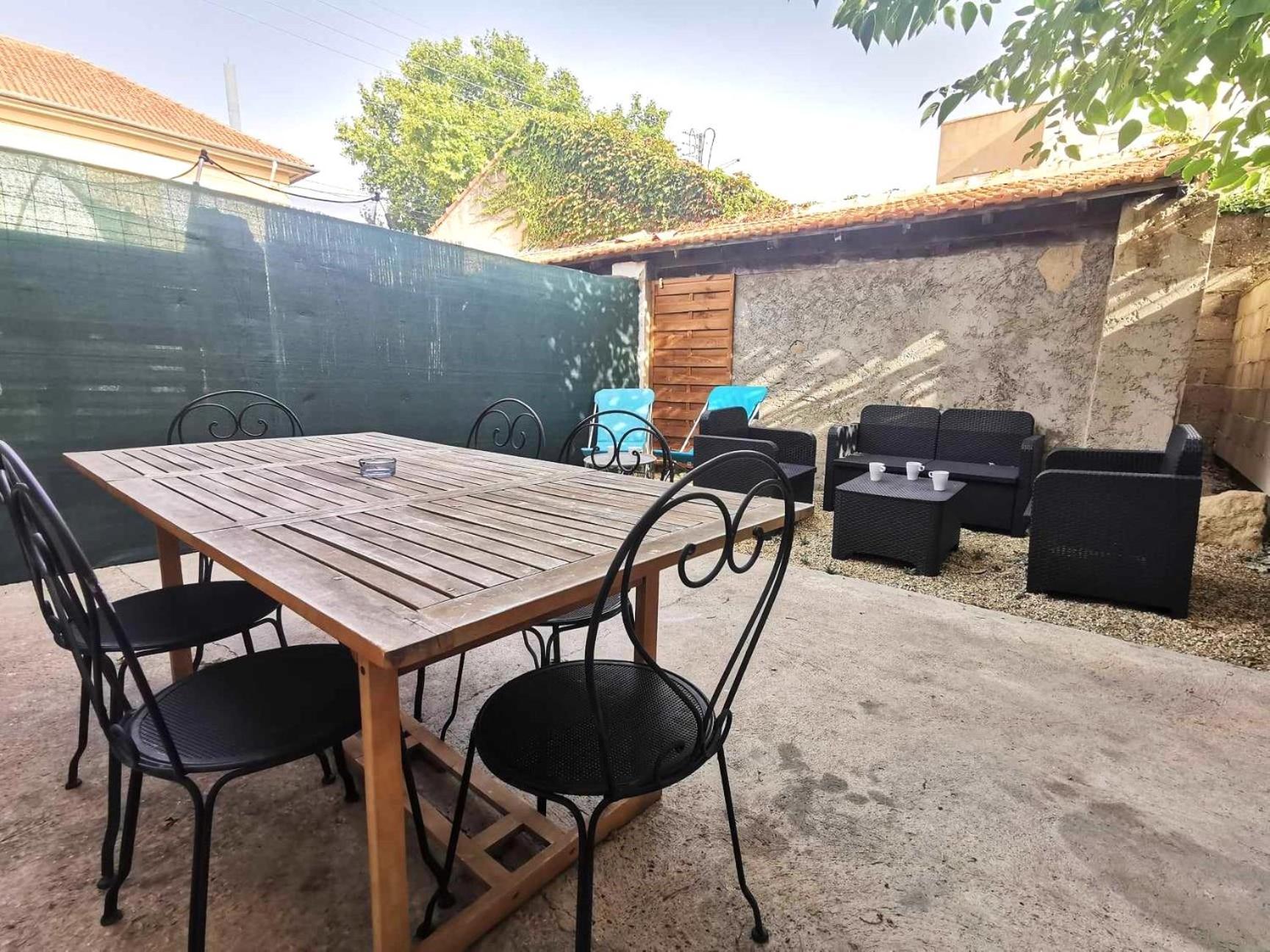 Ferienwohnung L'Hypercentre - Clim - Terrasse - Wifi Miramas Exterior foto